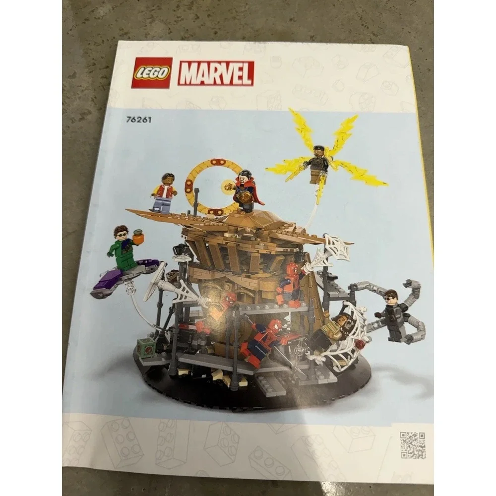 LEGO Marvel Instruction Manual Lot 76261 76190 76162 Avengers‎ Spider-Man